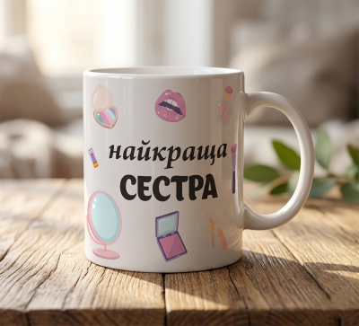 Чашка «Найкраща сестра»
