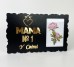 Фоторамка чорна "Мама №1 у світі"