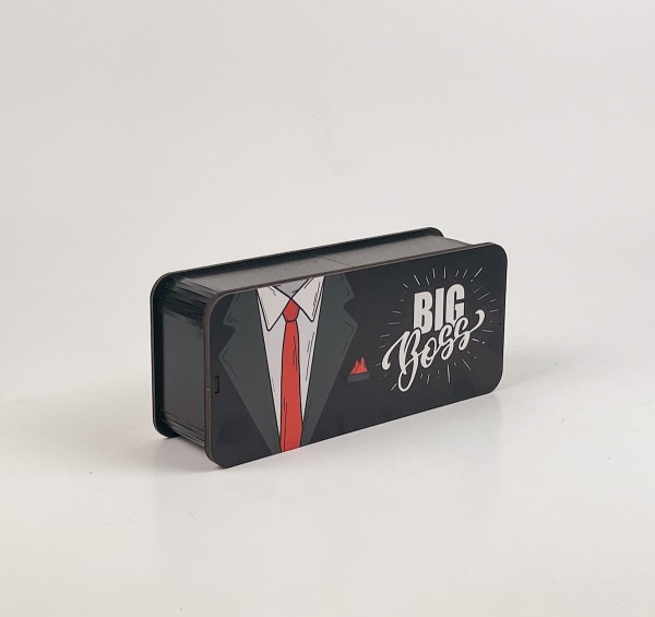 Коробка прямокутна чорна "BIG Boss" 2 Коробка прямокутна чорна "BIG Boss" 2