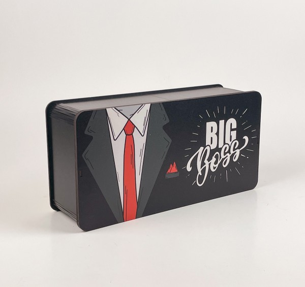 Коробка прямокутна чорна "BIG Boss" 5