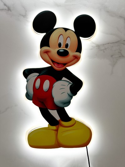 Дитячий настінний LED-нічник "Mickey Mouse" Дитячий настінний LED-нічник "Mickey Mouse"