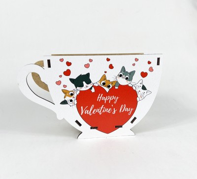 Кашпо у формі чашки "Happy Valentine’s Day" Кашпо у формі чашки "Happy Valentine’s Day"
