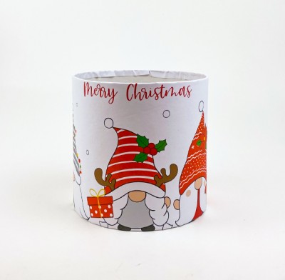 Коробка кругла 15х15"Merry Christmas "Новорічний гном Коробка кругла 15х15"Merry Christmas "Новорічний гном