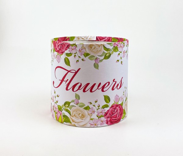 Коробка кругла 15х15 "Flowers"