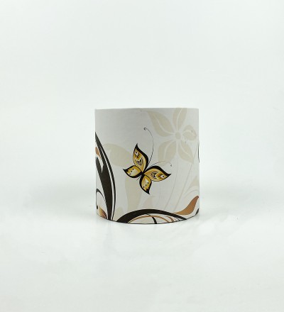 Коробка кругла 15х15 "Жовтий метелик" Коробка кругла 15х15 "Жовтий метелик"