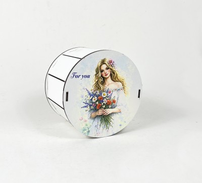 Коробка кругла "For you"6
