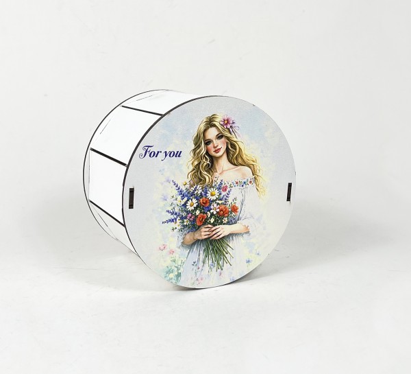 Коробка кругла "For you"7 Коробка кругла "For you"7