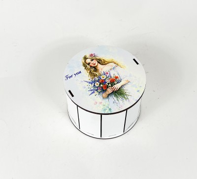 Коробка кругла "For you"7 Коробка кругла "For you"7