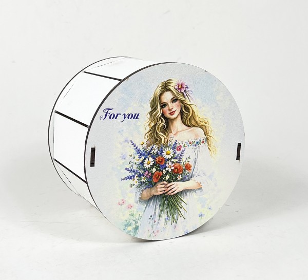 Коробка кругла "For you"9 Коробка кругла "For you"9