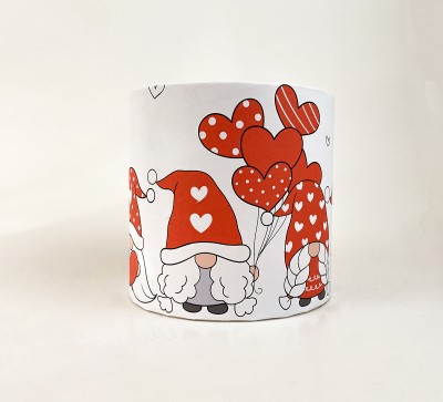 Коробка кругла 15х15 "Гномик з кульками"