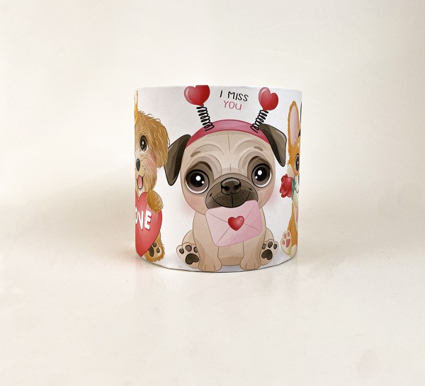Коробка кругла 15х15 "I Miss You"