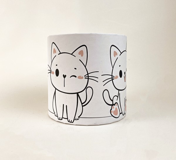 Коробка кругла 15х15 "Котики" Коробка кругла 15х15 "Котики"