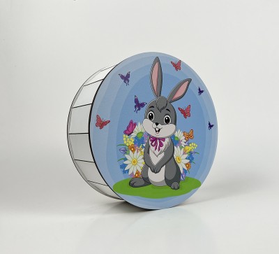 Коробка кругла "Кролик " дівчинка Коробка кругла "Кролик " дівчинка