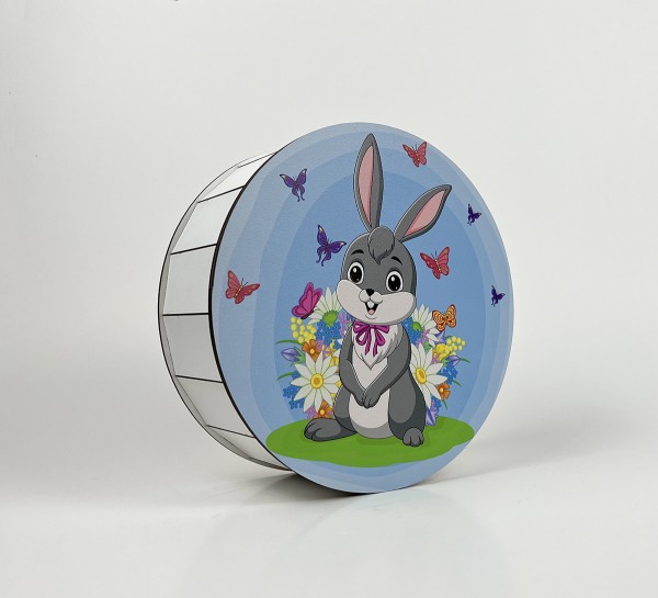 Коробка кругла "Кролик " дівчинка Коробка кругла "Кролик " дівчинка