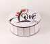Коробка кругла "Love you"