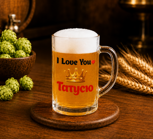 Кухоль “I Love You, Татусю” 300 мл Кухоль “I Love You, Татусю” 300 мл