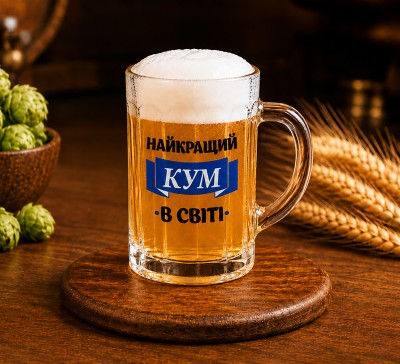 Кухоль “Найкращий кум в світі” 300 мл Кухоль “Найкращий кум в світі” 300 мл