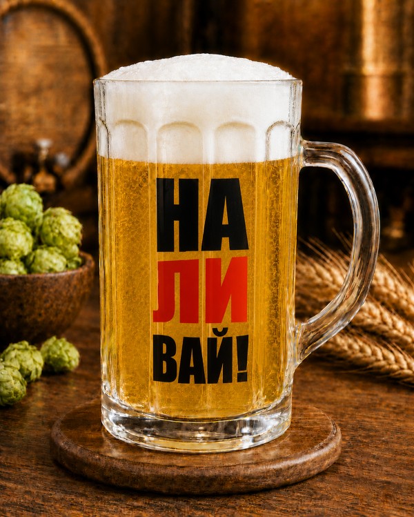 Кухоль "Наливай!" 500 мл