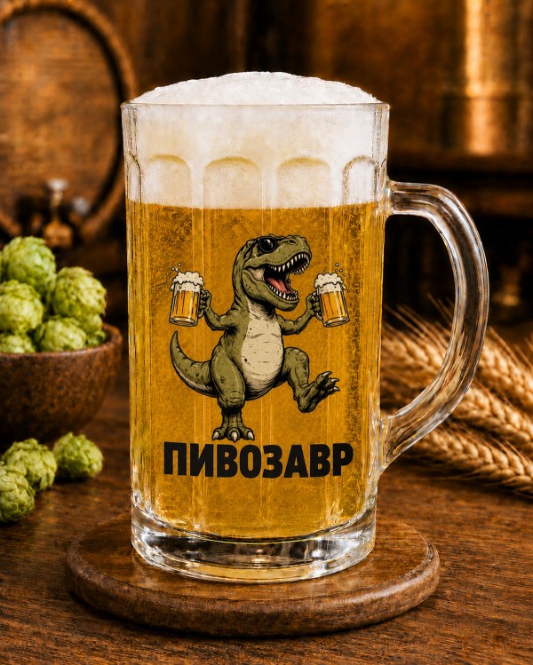 Кухоль "Пивозавр" 500 мл