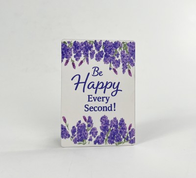Паперова листівка "Вe happy every second!" (в упаковці 3 шт) Паперова листівка "Вe happy every second!" (в упаковці 3 шт)