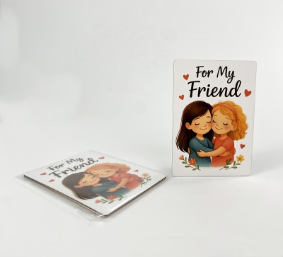 Паперова листівка "For my friend "(в упаковці 3 шт)