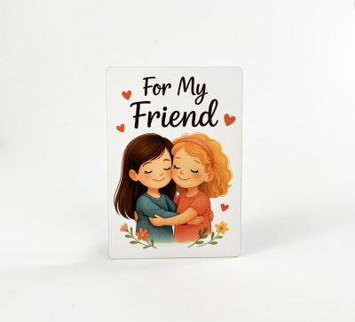 Паперова листівка "For my friend "(в упаковці 3 шт)