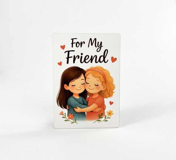 Паперова листівка "For my friend "(в упаковці 3 шт)