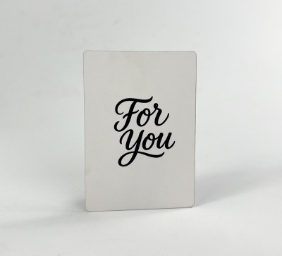 Паперова листівка "For you"(в упаковці 3 шт) Паперова листівка "For you"(в упаковці 3 шт)