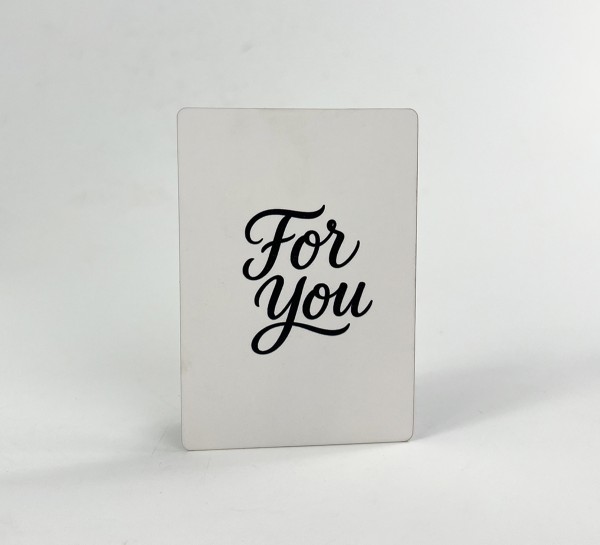 Паперова листівка "For you"(в упаковці 3 шт) Паперова листівка "For you"(в упаковці 3 шт)