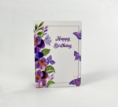 Паперова листівка "Happy birthday"(в упаковці 3 шт) Паперова листівка "Happy birthday"(в упаковці 3 шт)