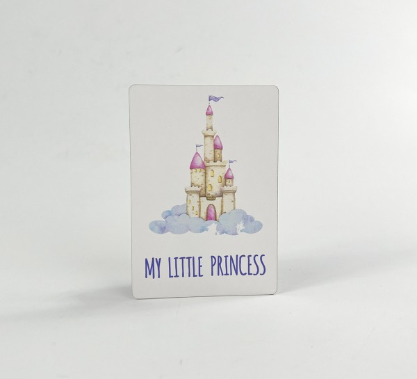 Паперова листівка "My little princess"(в упаковці 3 шт)