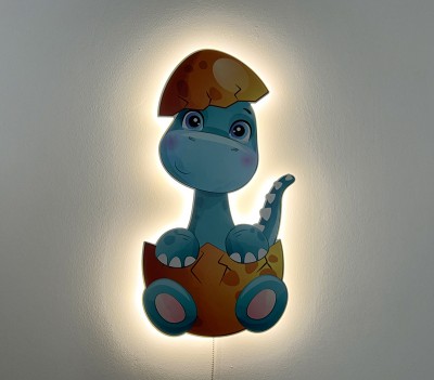 Дитячий настінний LED-нічник "Динозаврик" Дитячий настінний LED-нічник "Динозаврик"