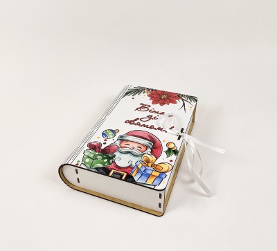 Коробка книга "Вітаю зі святом"