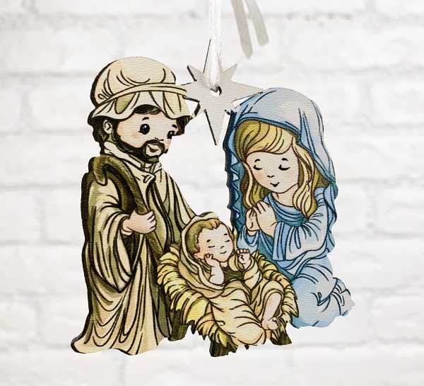 Новорічна іграшка  "Свята родина"