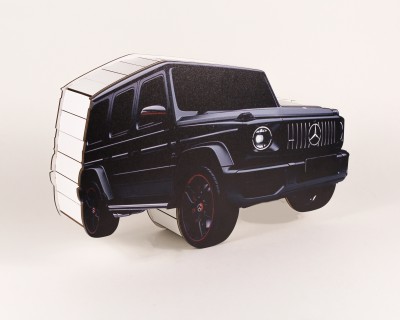 Коробка "Джип mercedes-Benz" 