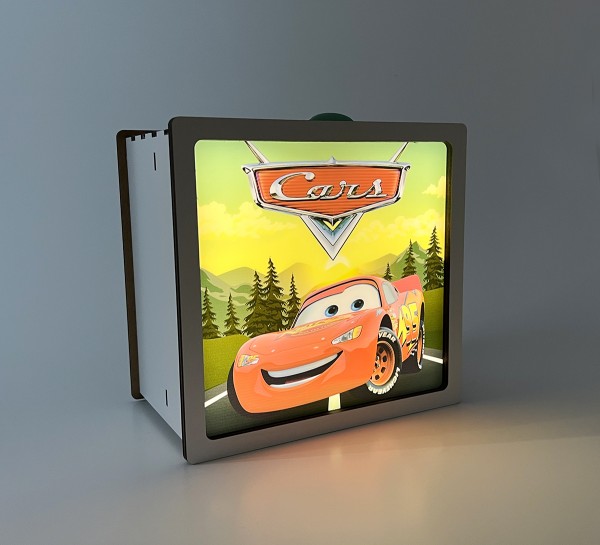 Нічник-скарбничка "Cars"