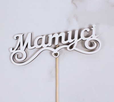 Топпер "Матусі" 16х5 см.