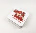 Коробочка квадратна гноми  "Happy Valentine`s day " червона