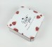 Коробочка квадратна біла "I love you, Happy Valentine's Day"