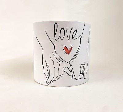 Коробка кругла 15х15 "Love " руки Коробка кругла 15х15 "Love " руки