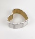 Коробка серце з прозорою кришкою "Love серцевий ритм " маленька Коробка серце з прозорою кришкою "Love серцевий ритм " маленька