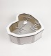 Коробка серце з прозорою кришкою "Love серцевий ритм " велика Коробка серце з прозорою кришкою "Love серцевий ритм " велика