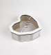 Коробка серце з прозорою кришкою "Love  " маленька