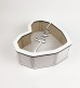Коробка серце з прозорою кришкою "Love " велика Коробка серце з прозорою кришкою "Love " велика