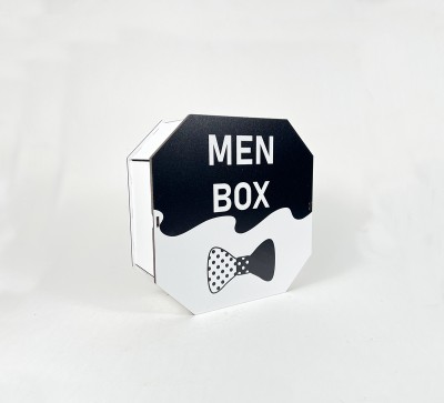 Коробка восьмикутна "MEN BOX"1
