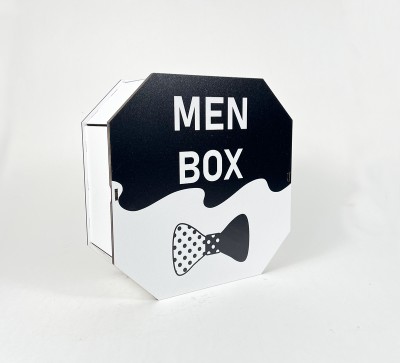 Коробка восьмикутна "MEN BOX"3