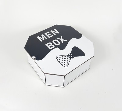 Коробка восьмикутна "MEN BOX"3