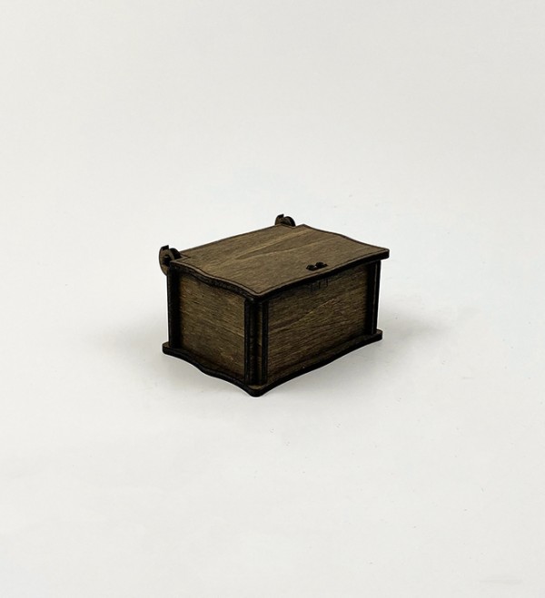 Коробочка з фанери  5,5х6,5х4см 