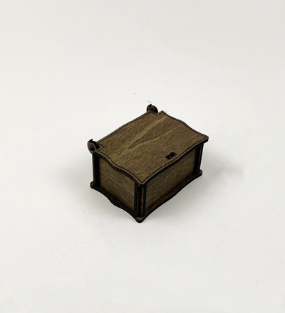 Коробочка з фанери  5,5х6,5х4см 