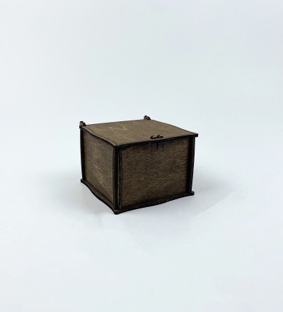 Коробочка з фанери 9,5х9х6,5см